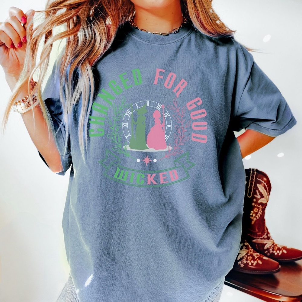 Wicked the Musical Changed For Good Women’s XL T-Shirt